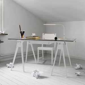 Design House Stockholm - Arco Schreibtisch, weiß