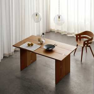 Design House Stockholm - Flip Tisch 160 x 90 cm, Eiche schwarz gebeizt