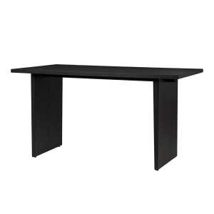 Gubi - Private Schreibtisch, 60 x 120 cm, schwarz / Eiche