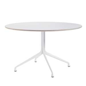 HAY - About A Table AAT 20 Esstisch Ø128 cm, weiß