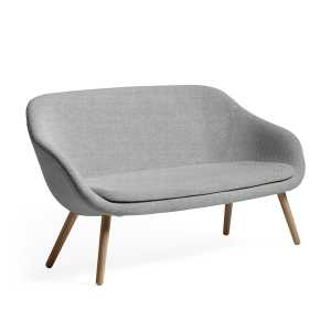 HAY - About a Lounge Sofa for Comwell, Eiche geseift / Remix 123 (hellgrau)