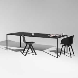 HAY - New Order Table 200 x 100 cm, charcoal / dunkelgrau