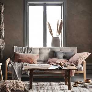 KARUP Design - Grab Sofa, Kiefer natur / Cord Ivory (510)