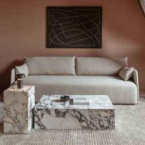 MENU - Offset Sofa, 3-Sitzer, beige (Savanna 202)