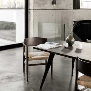 Mater - Dining Table, 220 x 100 cm, sirka grey