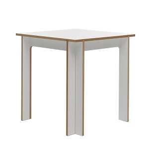 Tojo - Tisch, 75 x 75 cm, weiß