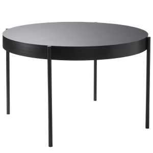 Verpan - Tisch 430, Ø 120 cm, schwarz