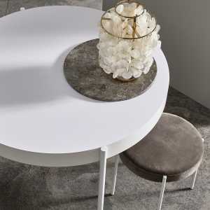 Verpan - Tisch 430, Ø 120 cm, schwarz