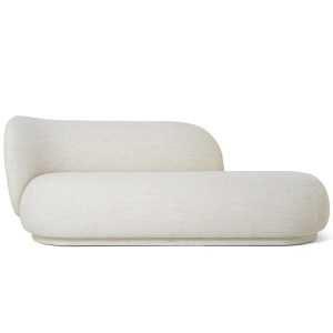ferm LIVING - Rico Chaiselounge, Boucle off-white