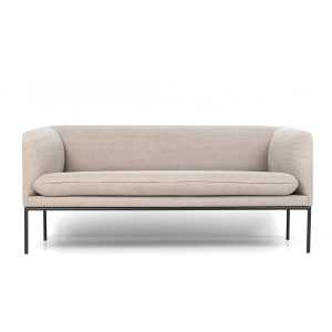 ferm LIVING - Turn Sofa (2-Sitzer), Baumwolle / Leinen natur