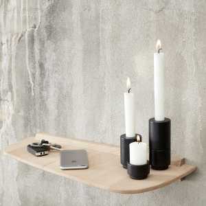 Andersen Furniture - Create Me Teelichthalter, H 5 cm, Eiche