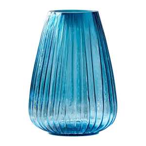 Bitz Kusintha Vase 22cm blau