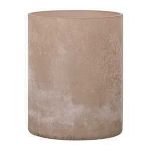 Bloomingville Macha Windlicht/Vase Ø12cm Lila-beige