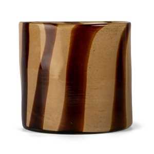 Byon Calore Windlicht-Vase M Ø15cm Brown-beige