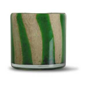 Byon Calore Windlicht-Vase M Ø15cm Green-beige