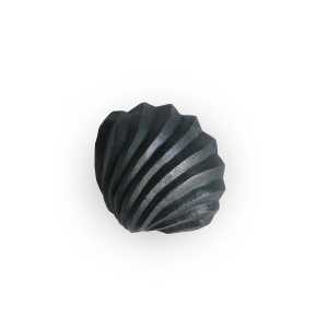Cooee The Clam Shell Skulptur 13cm Coal