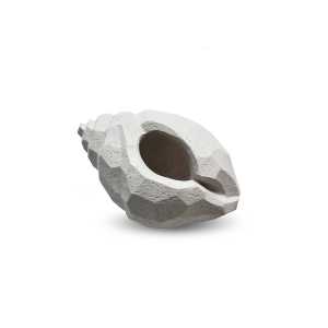 Cooee The Pear Shell Skulptur 16cm Limestone