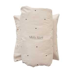 Design Letters - Mini Favorite Baby Bettwäsche, 70 x 100 cm, beige