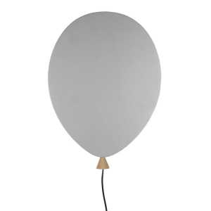 Globen Lighting Balloon Wandleuchte grau-Esche