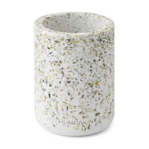 Humdakin Humdakin Terrazzo Vase Ø10cm Green-white