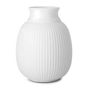 Lyngby Porcelæn Lyngby Curve Vase 12cm Weiß