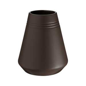 NJRD Lines Vase 18cm braun