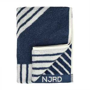 NJRD Stripes Handtuch 50x70 cm Blau