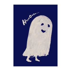 Paper Collective HouoOouu white Poster 30 x 40cm