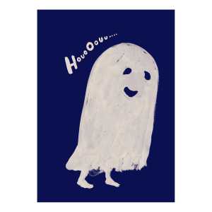Paper Collective HouoOouu white Poster 50 x 70cm