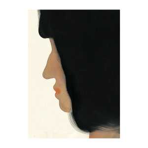 Paper Collective The Black Hair Poster 50 x 70cm