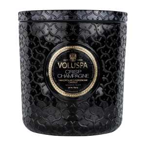 Voluspa Maison Noir Luxe Duftkerze 80 Stunden Crisp Champagne