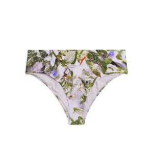 Arket Bikinihöschen mit Slowflower-Print Flieder/Blüten, Bikini-Unterteil in Größe 38. Farbe: Lilac/floral