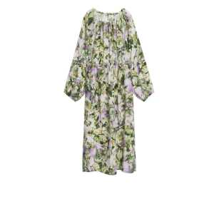 Arket Cupro-Kleid mit Slowflower-Print Mehrfarbig, Alltagskleider in Größe 36. Farbe: Multi colour