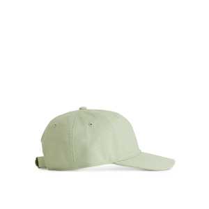 Arket Kappe aus Baumwollcanvas Hellgrün, Caps in Größe One Size. Farbe: Light green
