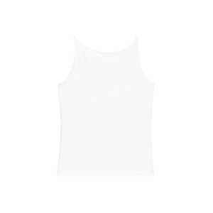 Arket Träger-Shirt mit U-Boot-Ausschnitt Weiß, Westen in Größe L. Farbe: White