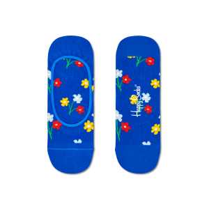 Blaue Bouquet Liner Socken | Happy Socks