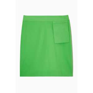 Cos MINIROCK AUS JERSEY HELLGRÜN, Röcke in Größe S. Farbe: Bright green