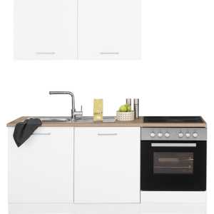 HELD MÖBEL Küchenzeile Visby, ohne E-Geräte, Breite 180 cm