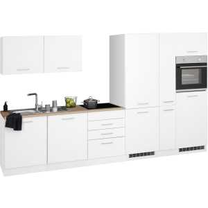HELD MÖBEL Küchenzeile Visby, ohne E-Geräte, Breite 330 cm