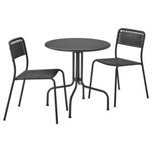 LÄCKÖ / VIHOLMEN Tisch+2 Stühle/außen