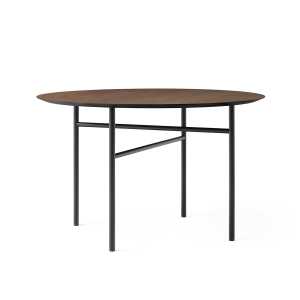 MENU - Snaregade Tisch, Ø 120 cm, Eichenfurnier dunkel gebeizt