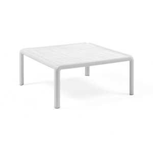 NARDI - Komodo Gartentisch 70 x 70 cm, weiß