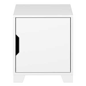 Nachttisch Kommode in Weiß lackiert Skandi Design