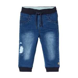Name It 5-Pocket-Jeans "Name It Baby Jungen Jeans mit "Elefant" Patch"