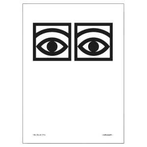 Olle Eksell Ögon Augenpaar Poster 70 x 100cm