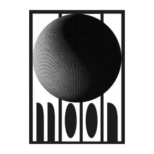 Paper Collective Moon Poster 30 x 40cm
