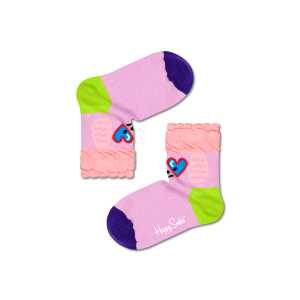 Rosa Pudel Kindersocken | Happy Socks