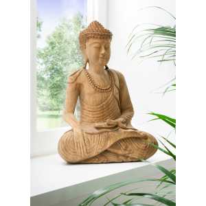 Unikat Deko-Figur Buddha handgearbeitet, 30 x 15 x 40 cm