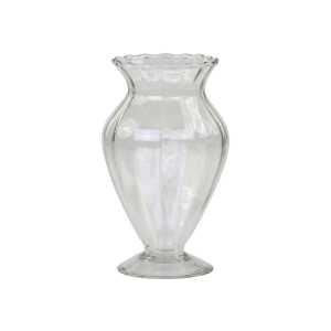 Vase Amphora aus Glas, H18/D9,5 cm, klar