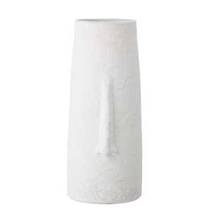 Vase Berican, H40 x Ø17,5 cm, weiss